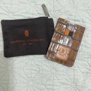 Martin Dingmen alligator card hold